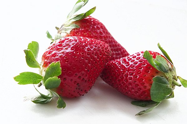 Strawberries at the Aberfoyle Market